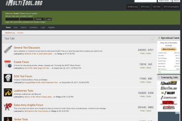 Multitool.org Forum 2017